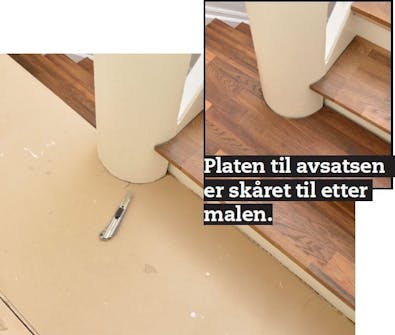 Nye trappetrinn: Tilpass trappeavsatsen Nye trappetrinn: Tilpass trappeavsatsen